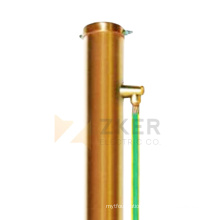 Custom-made Diameter 50mm Pure Copper Ion Grounding Electrode